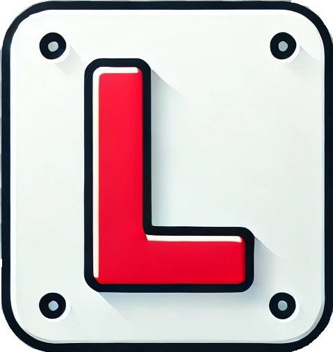 Car with L Plates